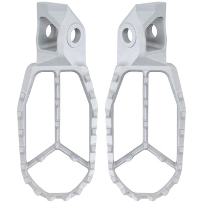 Tusk Blitz Titanium Moto Foot Pegs Jet Fuel KTM 125 SX (Fuel Injected) 2022-2026 - Adventure Parts