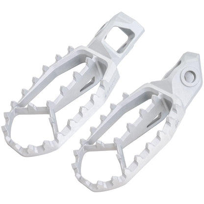 Tusk Blitz Titanium Moto Foot Pegs Jet Fuel KTM 125 SX (Fuel Injected) 2022-2026 - Adventure Parts