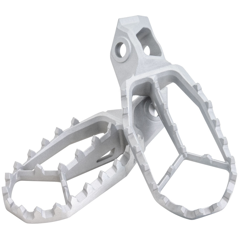 Tusk Blitz Titanium Moto Foot Pegs Jet Fuel KTM 125 SX (Fuel Injected) 2022-2026 - Adventure Parts