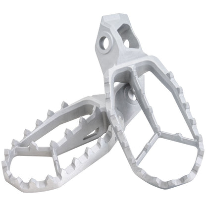 Tusk Blitz Titanium Moto Foot Pegs Jet Fuel KTM 125 SX (Fuel Injected) 2022-2026 - Adventure Parts
