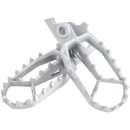 Tusk Blitz Titanium Moto Foot Pegs Jet Fuel Honda Transalp XL750 2024–2025 - Adventure Parts