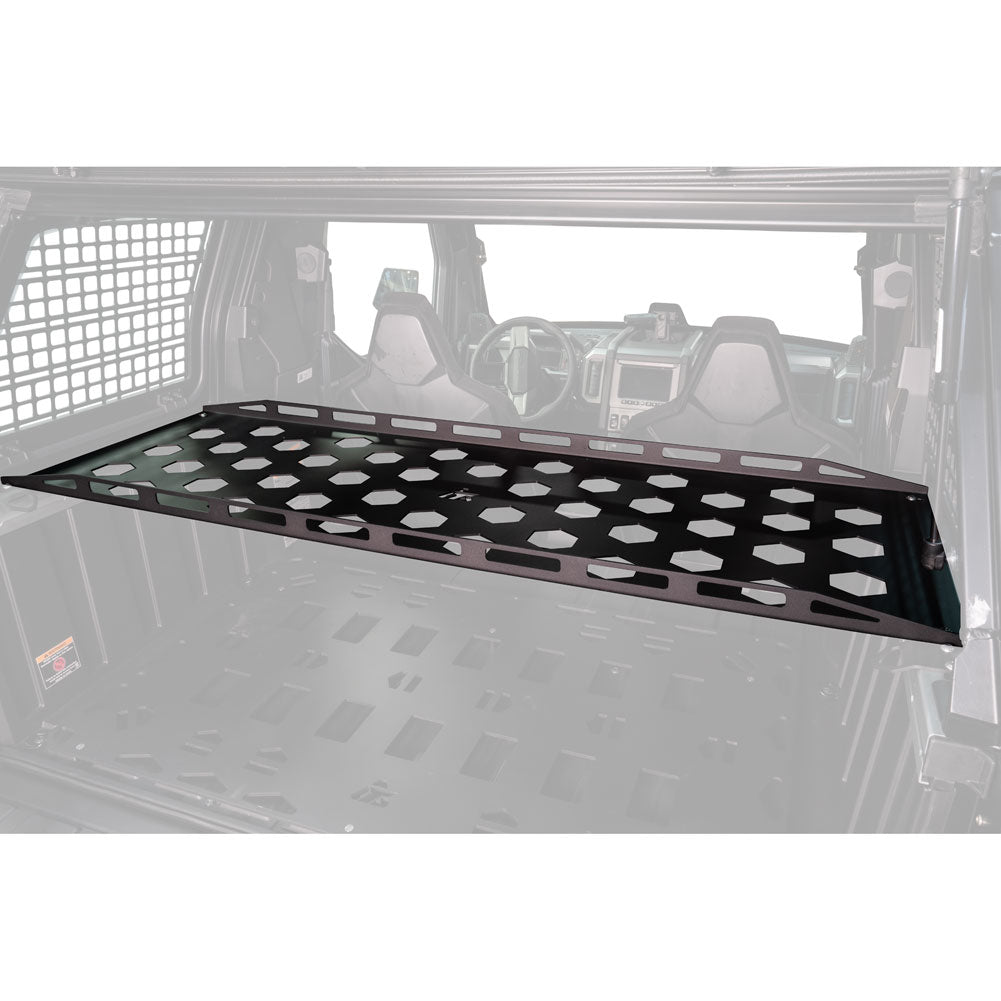 Tusk Cargo Rack Regular Black Powder Coated Polaris XPedition 2024-2026 - Adventure Parts