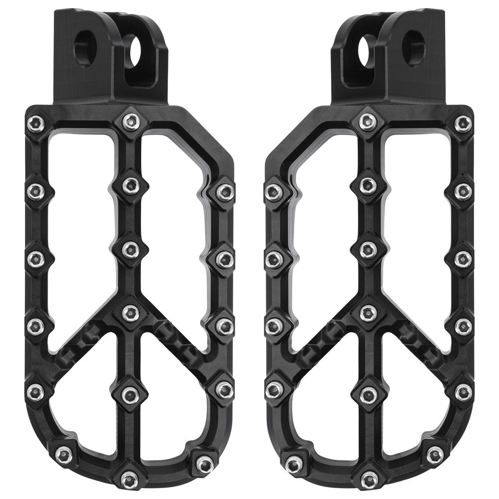 Tusk Edge Billet Adventure Foot Pegs CFMOTO IBEX 800 E 2023–2026 - Adventure Parts