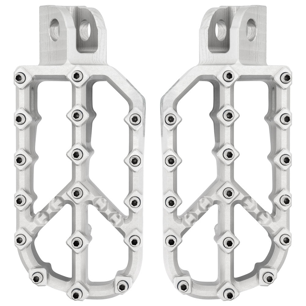 Tusk Edge Billet Adventure Foot Pegs CFMOTO IBEX 800 E 2023–2026 - Adventure Parts