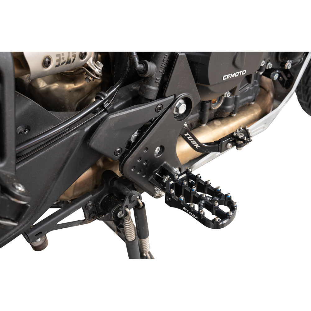Tusk Edge Billet Adventure Foot Pegs CFMOTO IBEX 800 E 2023–2026 - Adventure Parts