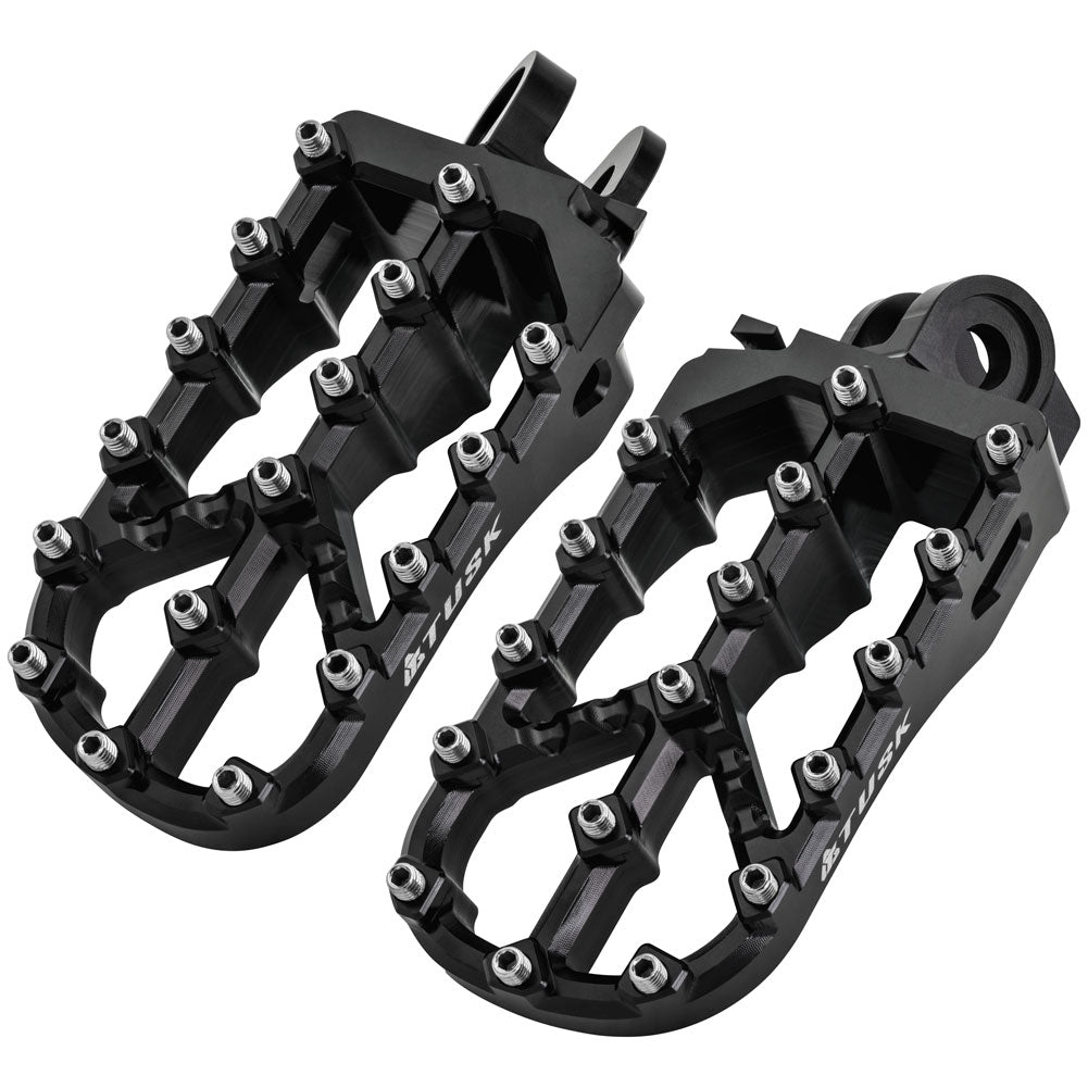Tusk Edge Billet Adventure Foot Pegs Suzuki DR-Z 400 2000–2024 - Adventure Parts