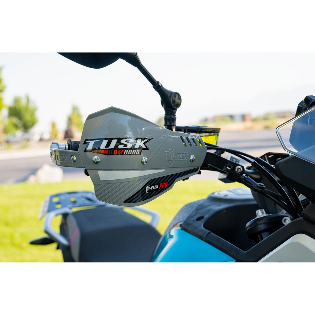 Tusk D-Flex Pro Adventure Handguards Kawasaki KLR650 1987–2026 - Adventure Parts