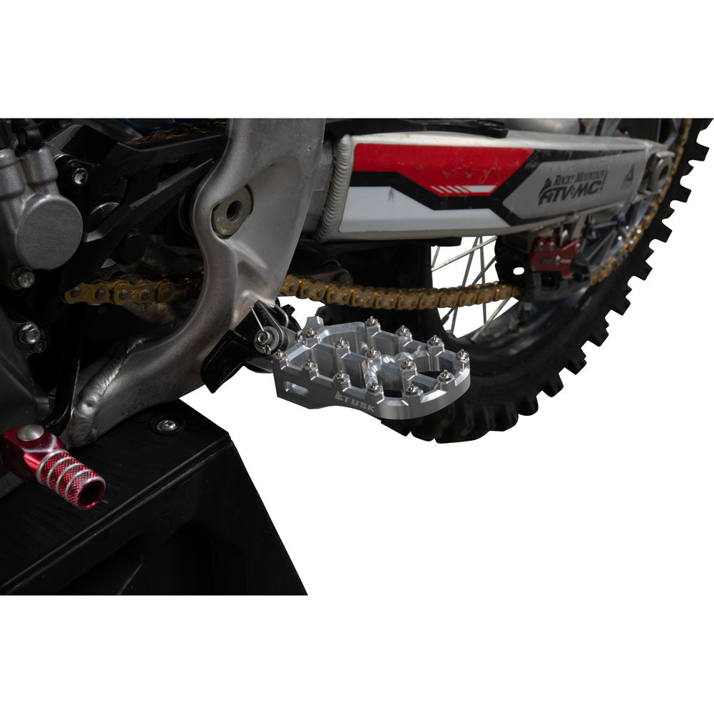 Tusk Strike Billet Moto Foot Pegs KTM 105 SX 1998-2016