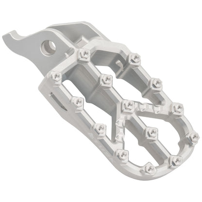 Tusk Strike Billet Moto Foot Pegs Black Yamaha WR250/400/450 F 1998-2024