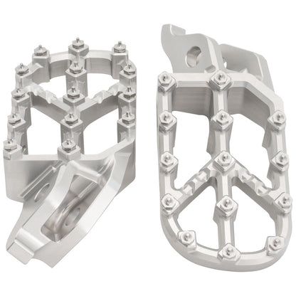 Tusk Strike Billet Moto Foot Pegs Black Yamaha WR250/400/450 F 1998-2024