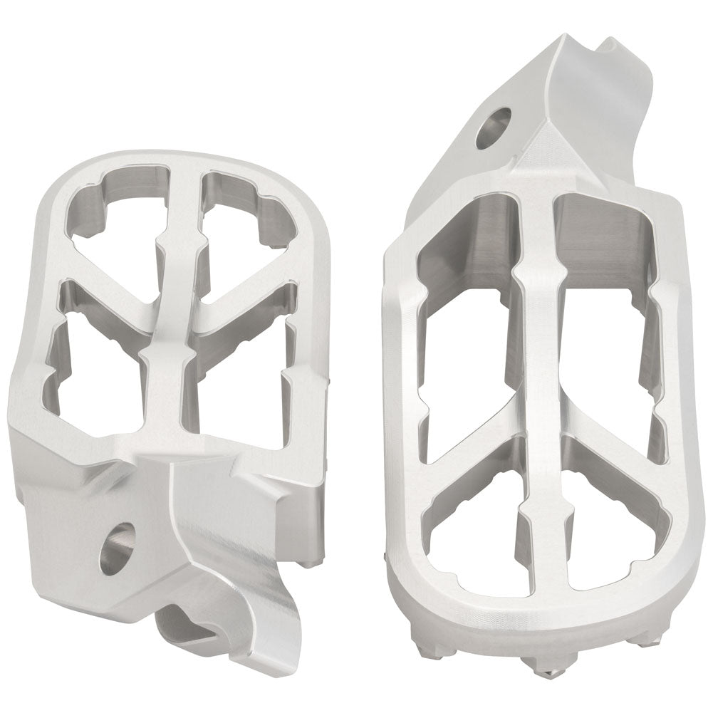 Tusk Strike Billet Moto Foot Pegs Black Yamaha WR250/400/450 F 1998-2024