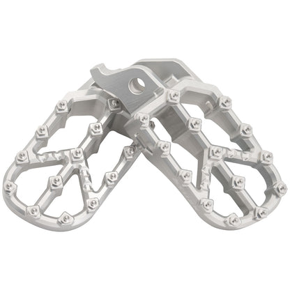 Tusk Strike Billet Moto Foot Pegs Black Yamaha WR250/400/450 F 1998-2024