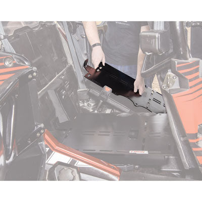 Tusk Seat Cargo Rack Kit Driver Side Rear with Seat Base Polaris RZR 4 900 2015–2023 - Adventure Parts
