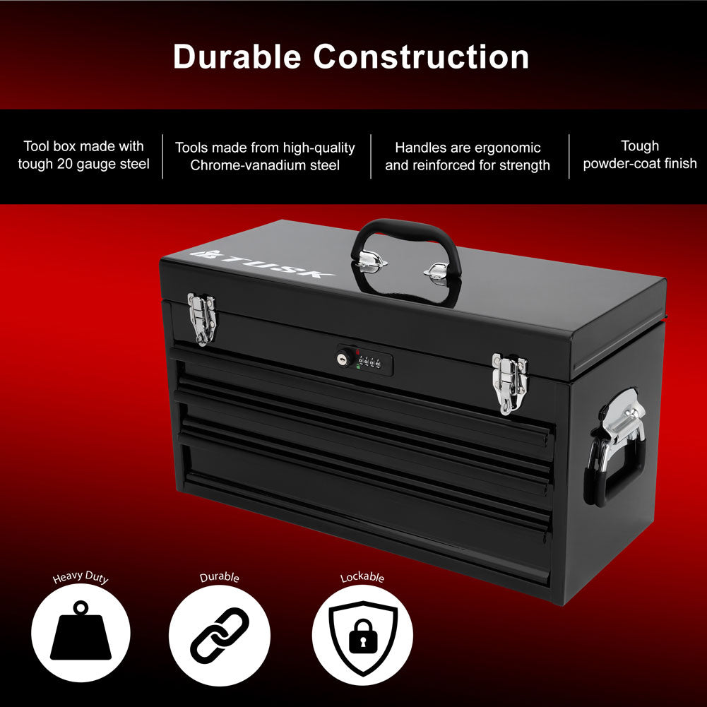 Tusk Moto Toolbox w/Tools