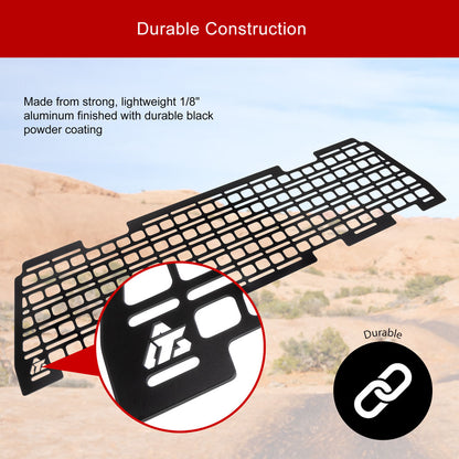Tusk Aluminum MOLLE Panel Overhead Polaris RZR XP 1000 Premium 2024–2026