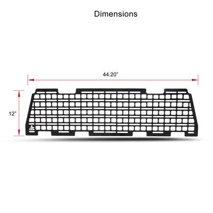 Tusk Aluminum MOLLE Panel Overhead Polaris RZR XP 1000 Premium 2024–2026