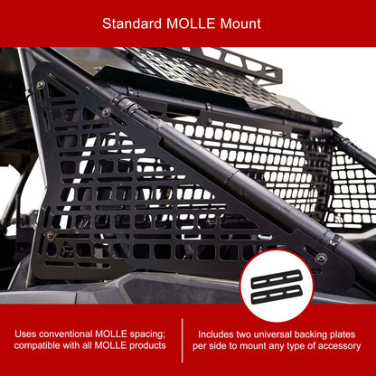 Tusk Aluminum MOLLE Panel Overhead Polaris RZR XP 1000 Premium 2024–2026