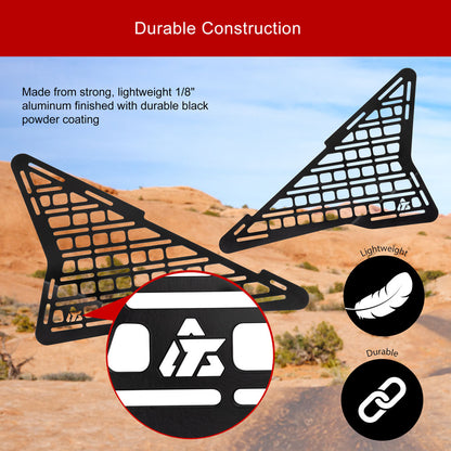 Tusk Aluminum MOLLE Panel Overhead Polaris RZR XP 1000 Premium 2024–2026