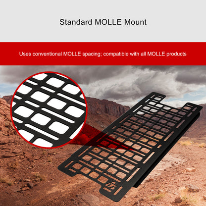 Tusk Aluminum MOLLE Panel Overhead Polaris RZR Pro XP 4 Premium 2020–2026