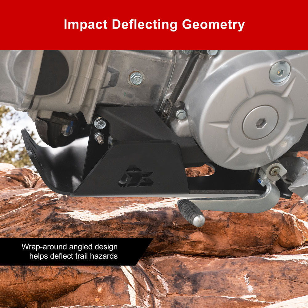 Tusk Aluminum Skid Plate Honda CRF110F 2019–2026