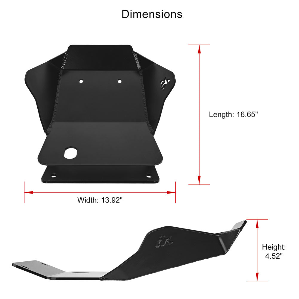 Tusk Aluminum Skid Plate Honda CRF300L Rally 2021–2025