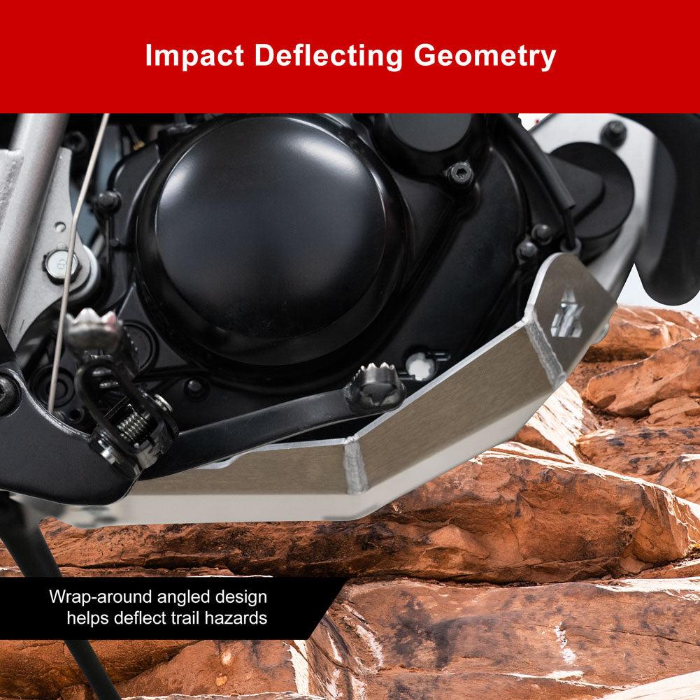 Tusk Aluminum Skid Plate Yamaha TW200 1987-2026
