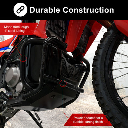 Tusk Crash Bars Engine Guards Honda CRF300L Rally 2021–2024