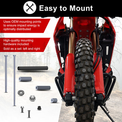 Tusk Crash Bars Engine Guards Honda CRF300L Rally 2021–2024