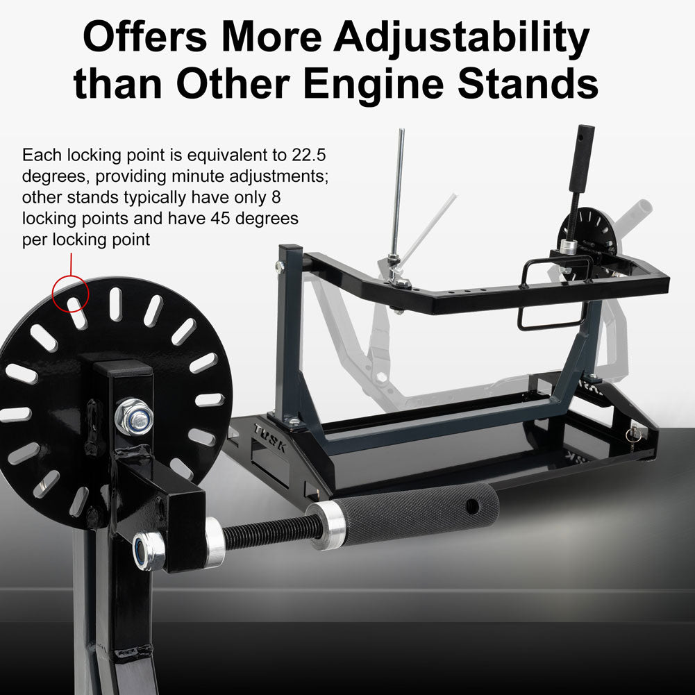 Tusk Motorcycle Engine Stand - Adventure Parts