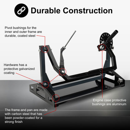 Tusk Motorcycle Engine Stand - Adventure Parts