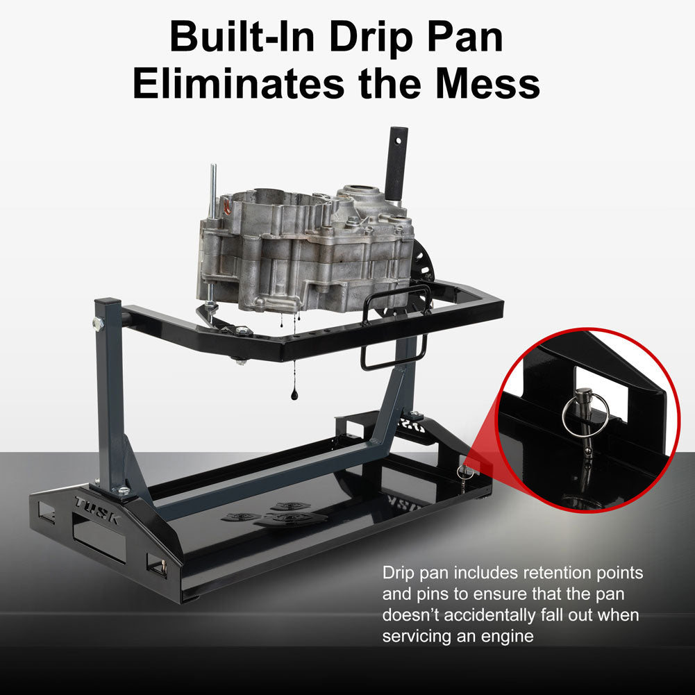 Tusk Motorcycle Engine Stand - Adventure Parts
