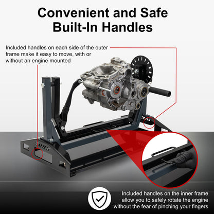 Tusk Motorcycle Engine Stand - Adventure Parts