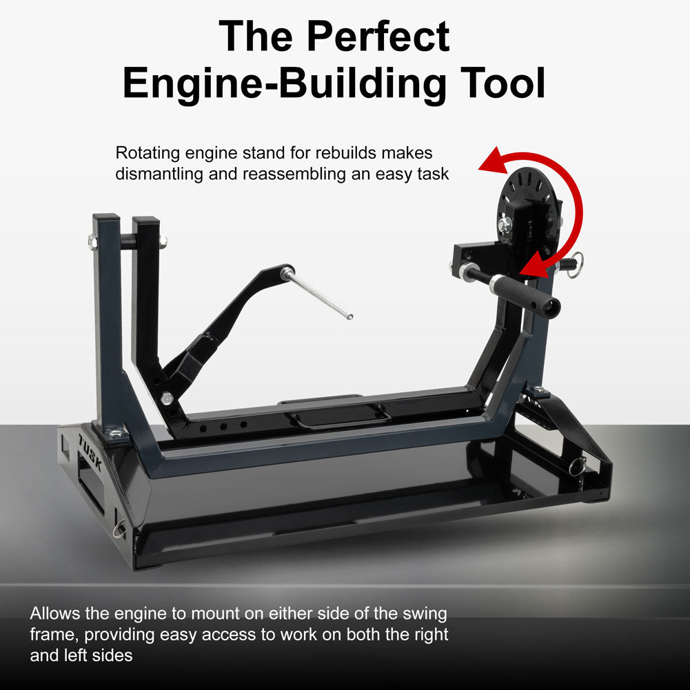 Tusk Motorcycle Engine Stand - Adventure Parts