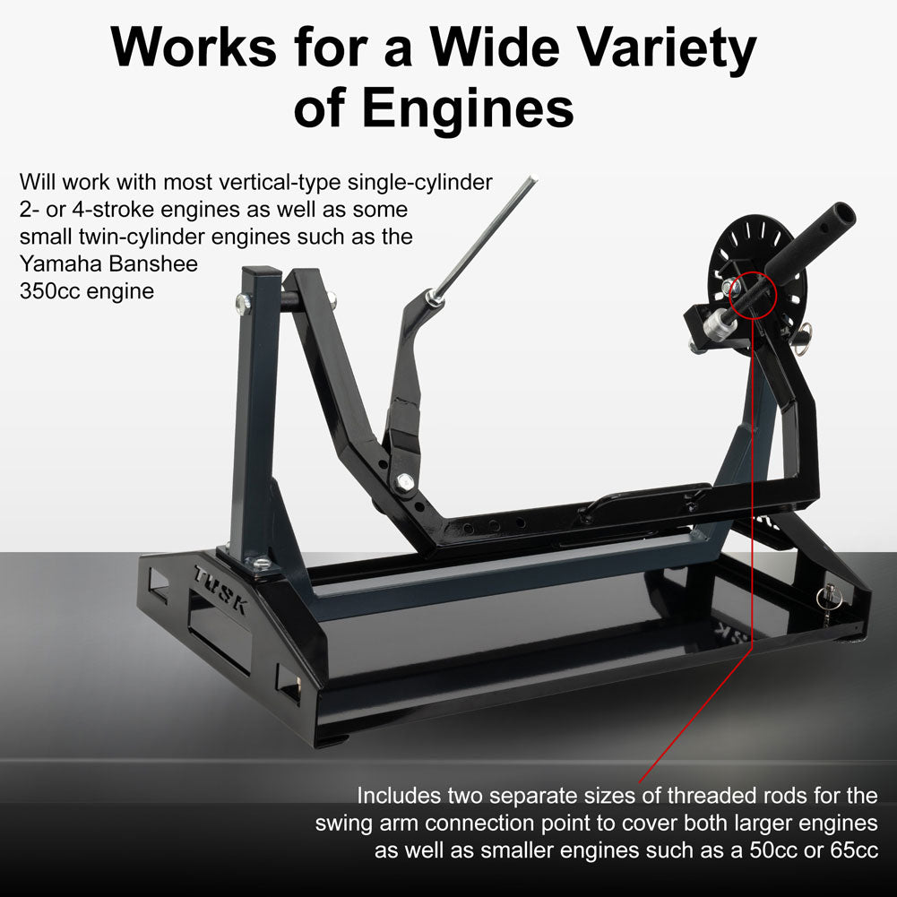 Tusk Motorcycle Engine Stand - Adventure Parts