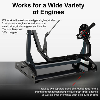 Tusk Motorcycle Engine Stand - Adventure Parts