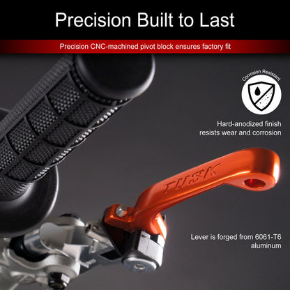 Tusk Multi-Pivot Brake Lever KTM 125 SX 2005–2013 - Adventure Parts