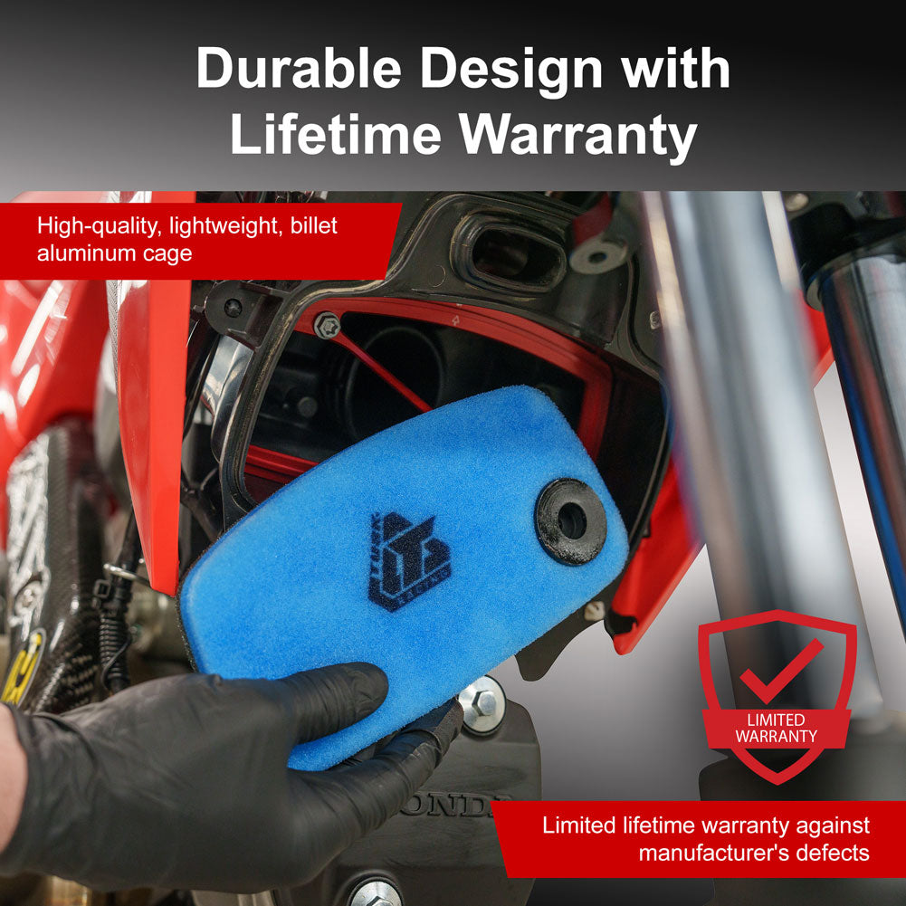 Tusk Quick Draw Air Filter System Filter Kit Honda CRF110F 2019–2026 - Adventure Parts