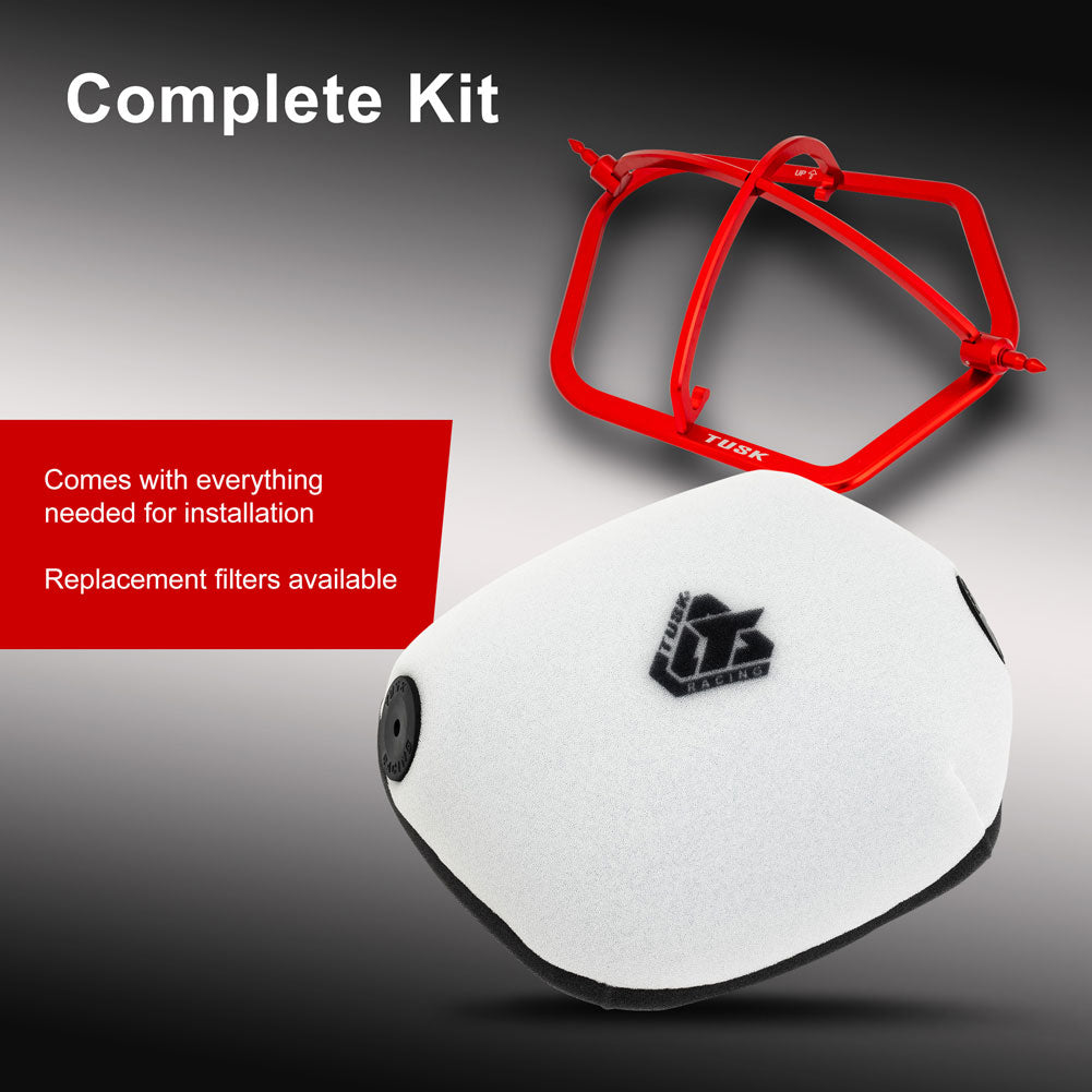 Tusk Quick Draw Air Filter System Filter Kit KTM 150 XC-W (Fuel Injected) 2022–2026 - Adventure Parts