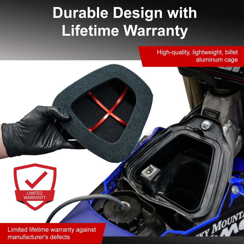 Tusk Quick Draw Air Filter System Filter Kit Yamaha YZ250F 2023–2026 - Adventure Parts