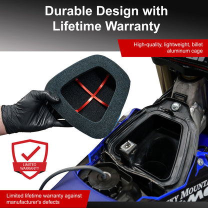 Tusk Quick Draw Air Filter System Filter Kit Yamaha YZ250F 2023–2026 - Adventure Parts