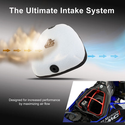 Tusk Quick Draw Air Filter System Filter Kit Yamaha YZ250F 2023–2026 - Adventure Parts