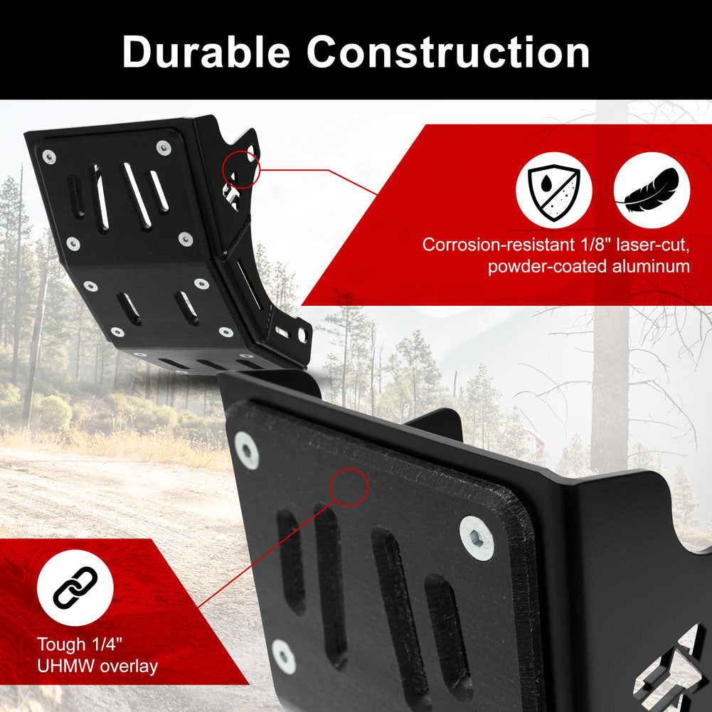 Tusk Quiet Glide E-Motorcycle Skid Plate Sur-Ron Light Bee X 2018–2025