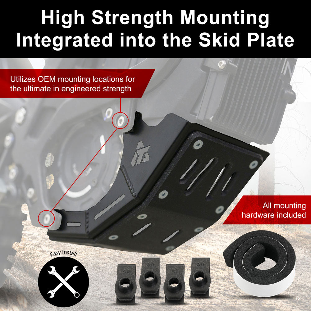 Tusk Quiet Glide E-Motorcycle Skid Plate Sur-Ron Light Bee X 2018–2025