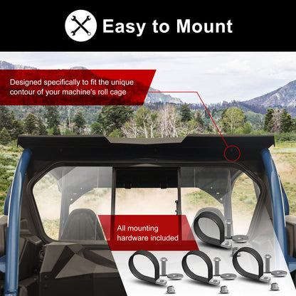 Tusk Sliding Rear Glass Window Kawasaki Teryx KRX 1000 2020-2026