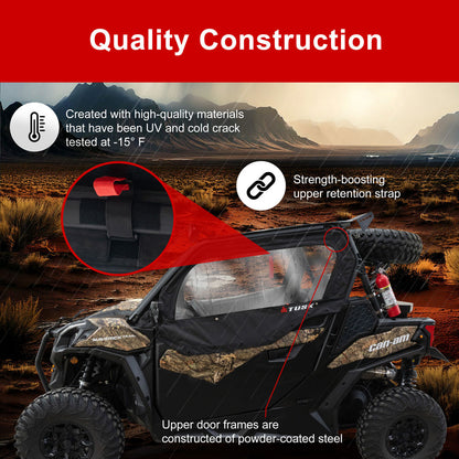 Tusk Soft Upper Doors Can-Am Maverick Trail 2018-2026*