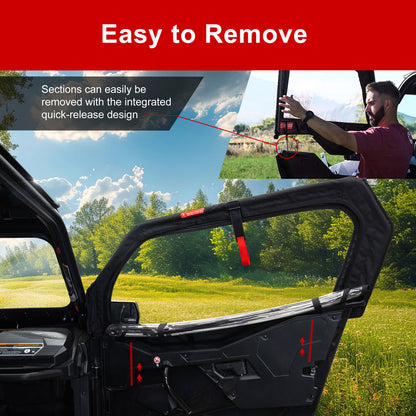 Tusk Soft Upper Doors Can-Am Maverick Trail 2018-2026*