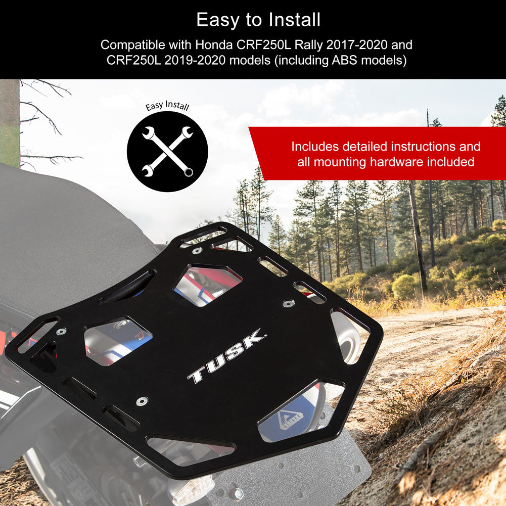 Tusk Top Rack Honda CRF250L 2017–2020