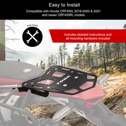 Tusk Top Rack Honda CRF450L 2019–2026