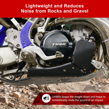 Tusk Severe Impact UHMW Dirt Bike Skid Plate Yamaha YZ250 2005–2026 - Adventure Parts