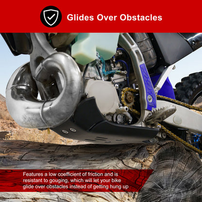 Tusk Severe Impact UHMW Dirt Bike Skid Plate Yamaha YZ250 2005–2026 - Adventure Parts